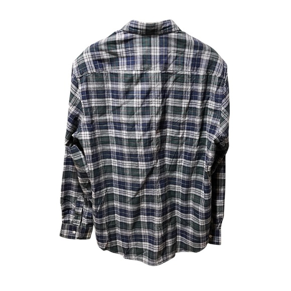 Frank And Eileen Men's Finbar Blue Plaid Button Down Shirt - Picture 7 of 13